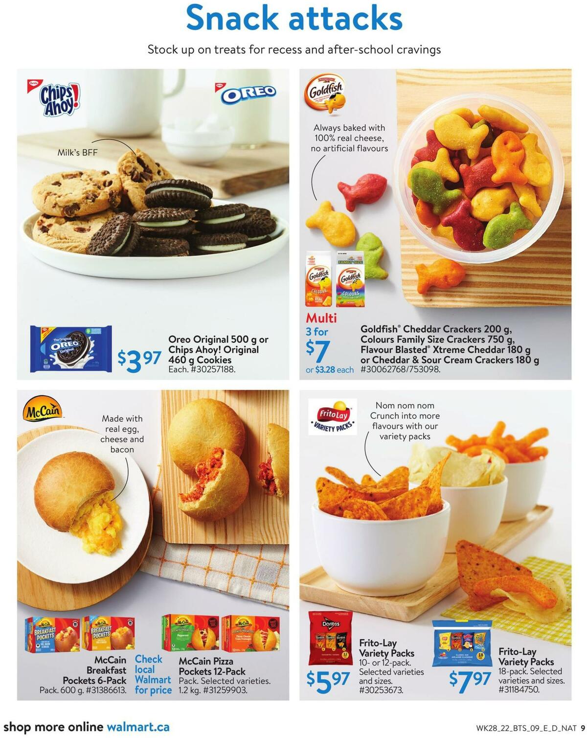 Walmart Back to School Flyer from August 4