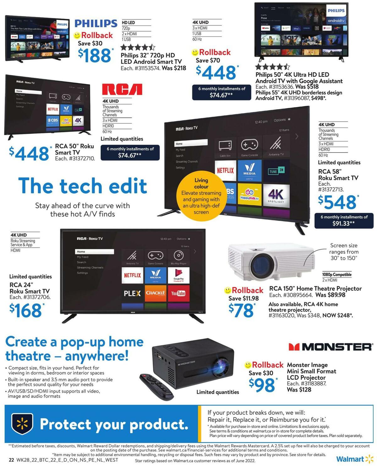 Walmart Back to Campus Flyer from August 4