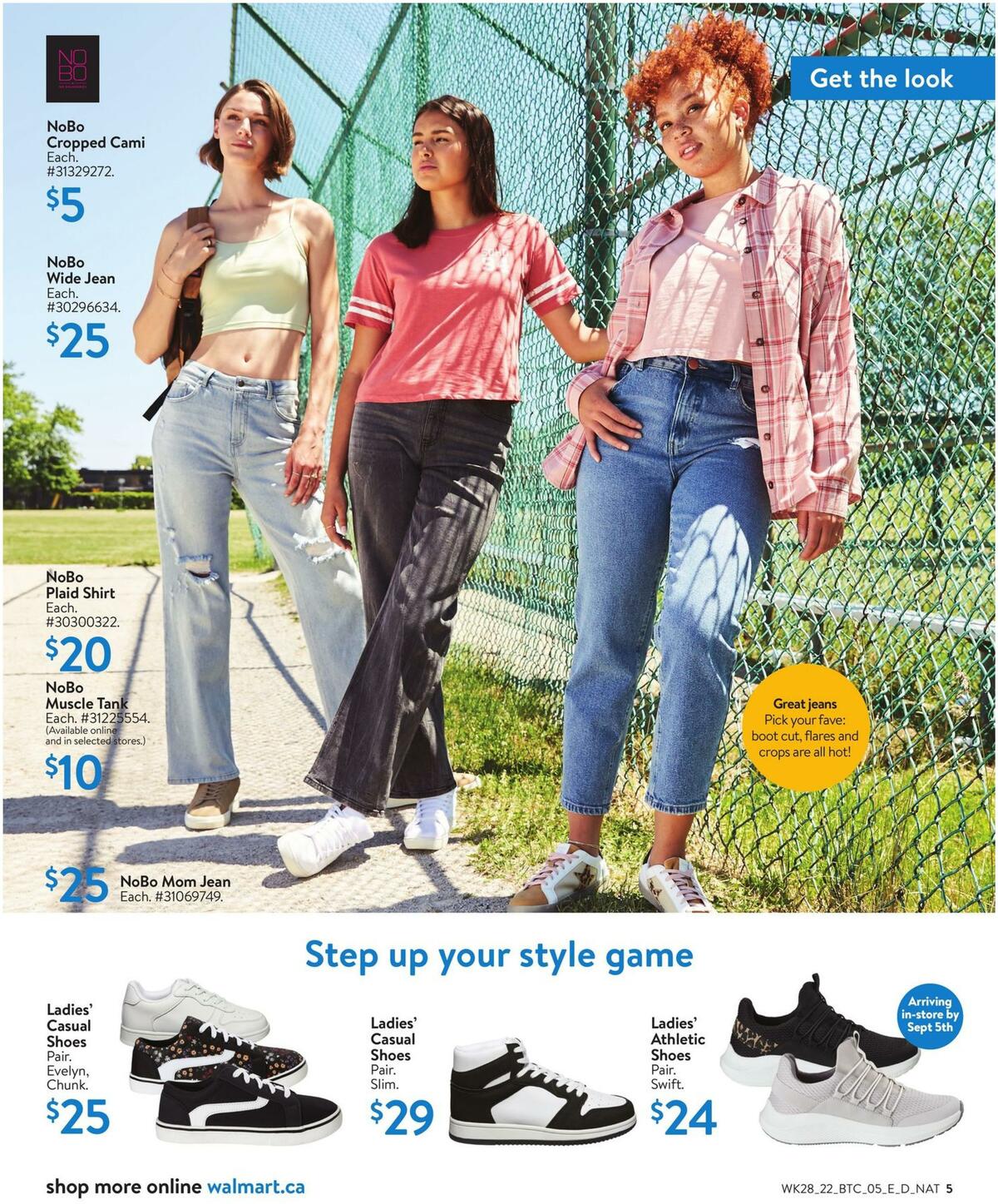 Walmart Back to Campus Flyer from August 4