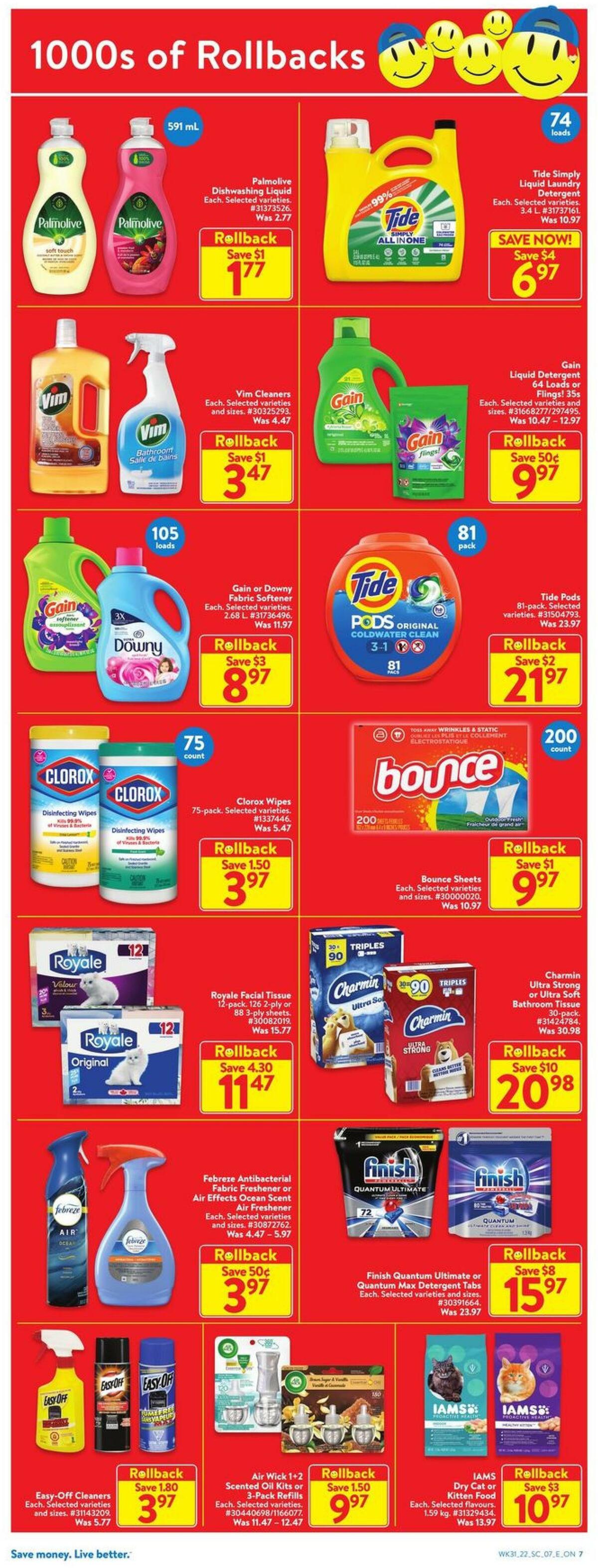 Walmart Flyer from August 25