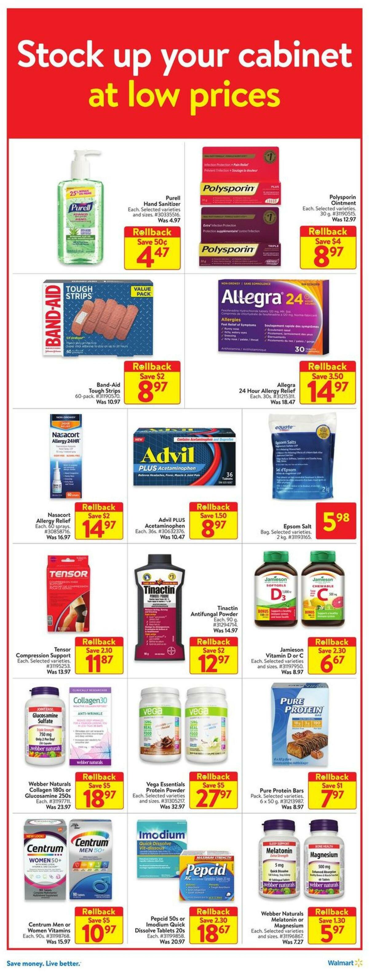 Walmart Flyer from August 25