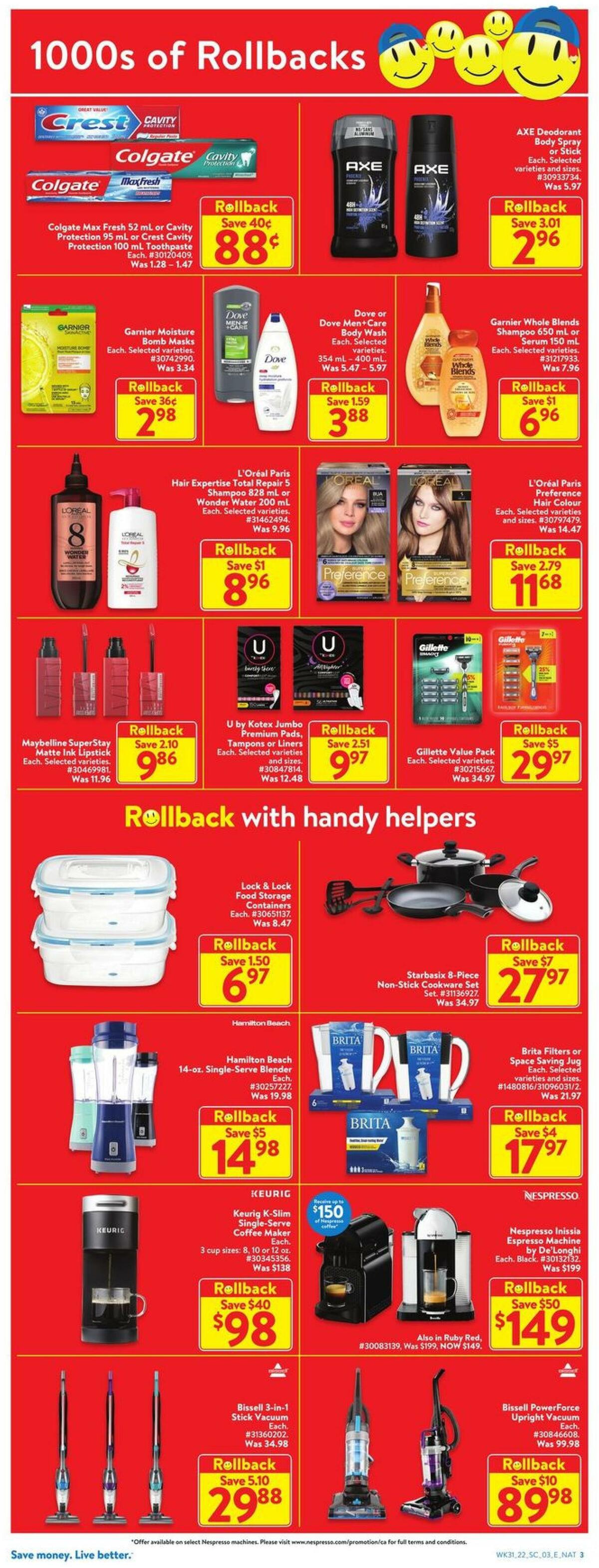 Walmart Flyer from August 25