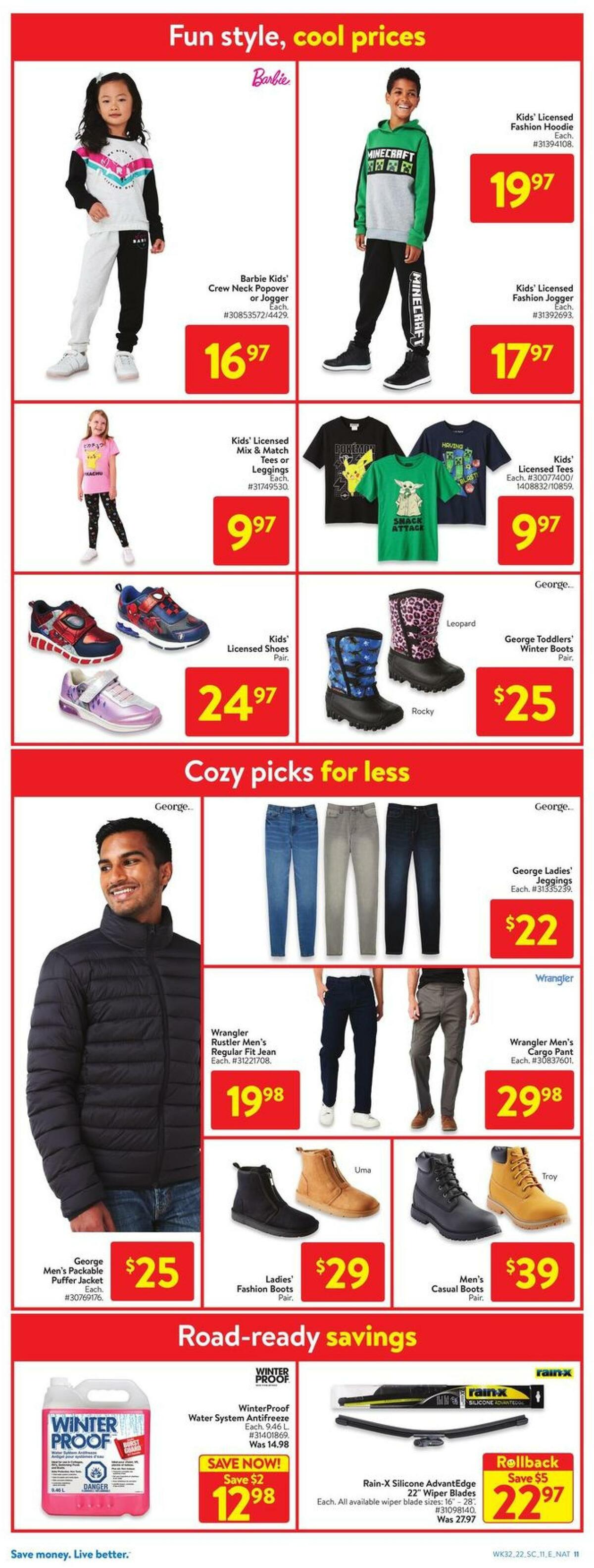 Walmart Flyer from September 1