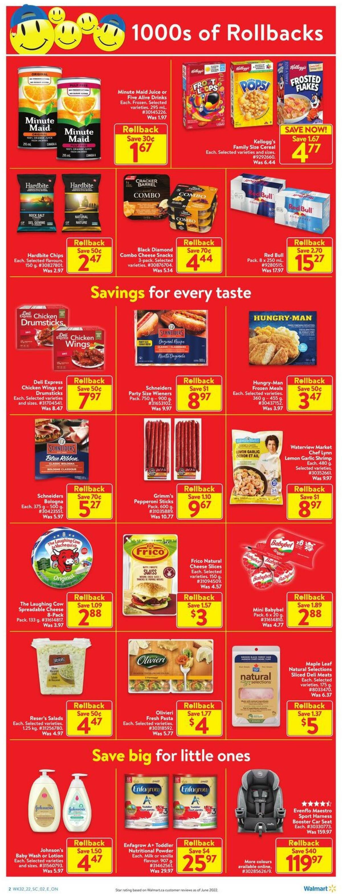 Walmart Flyer from September 1