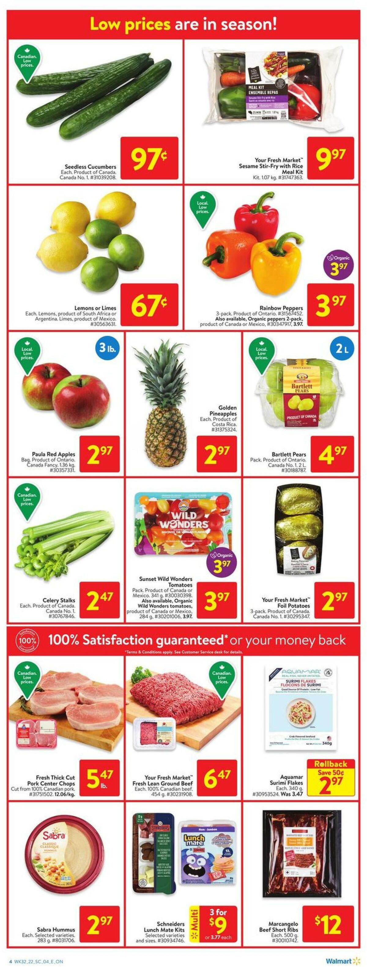 Walmart Flyer from September 1