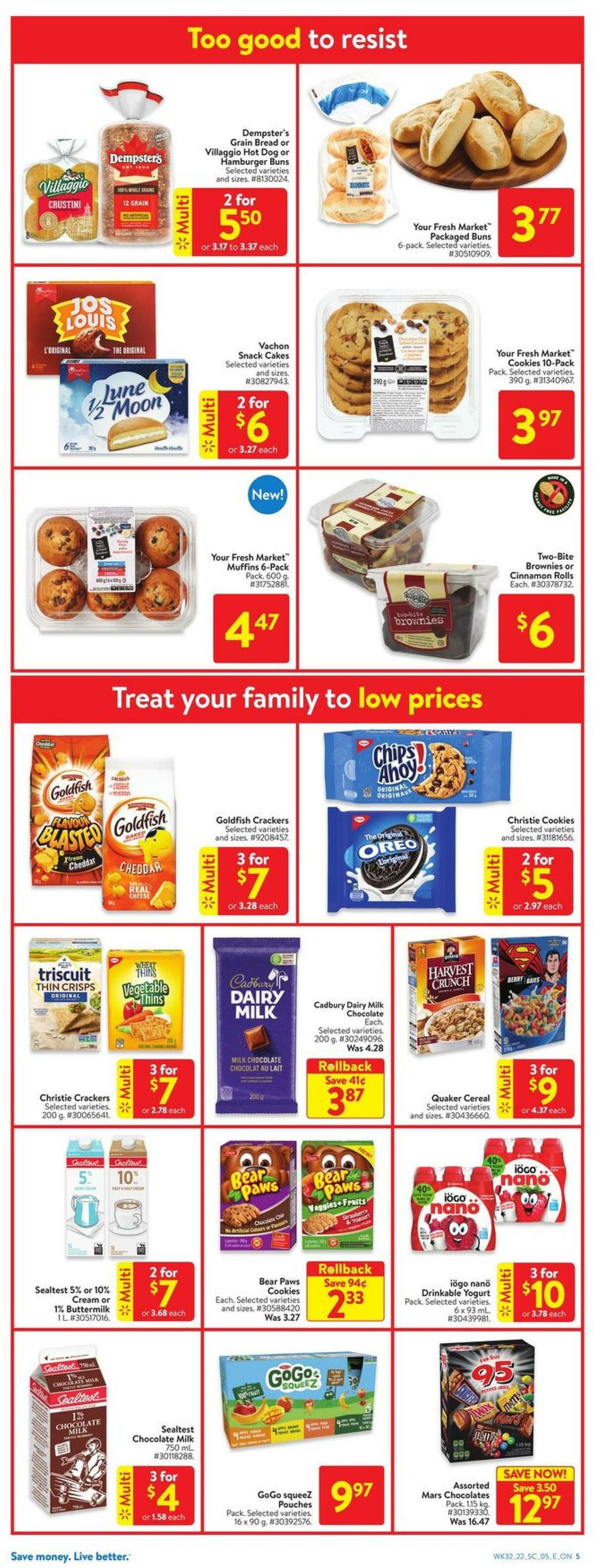 Walmart Flyer from September 1