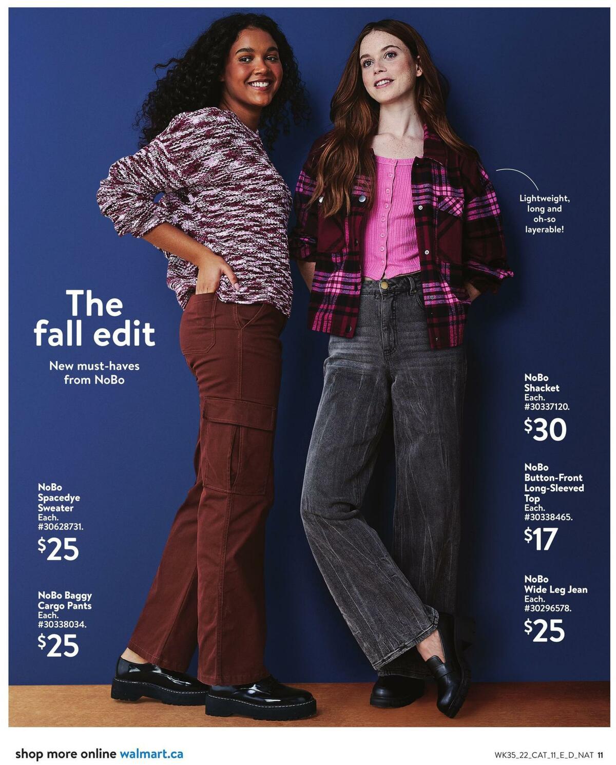 Walmart Fall Digest Flyer from September 22