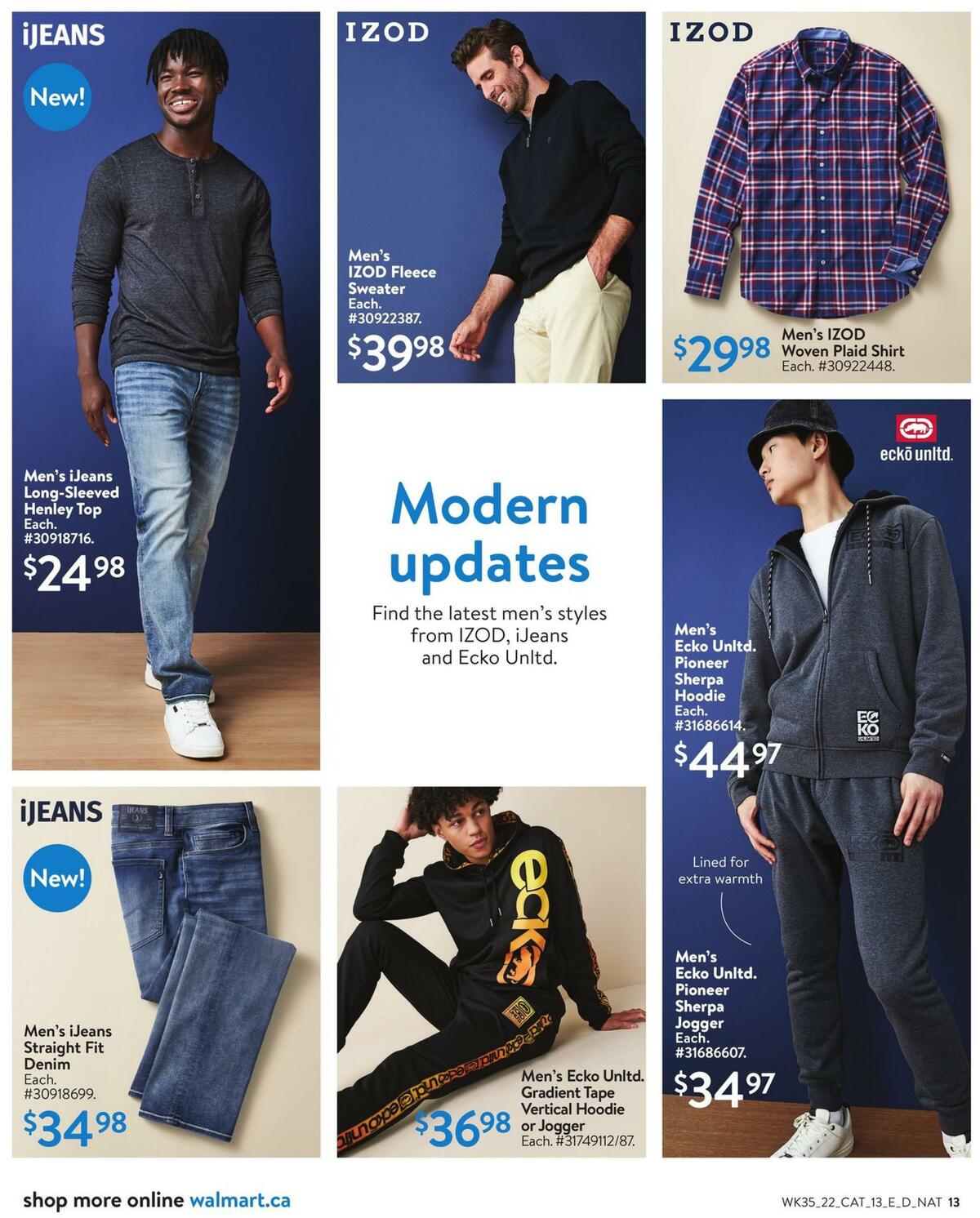 Walmart Fall Digest Flyer from September 22