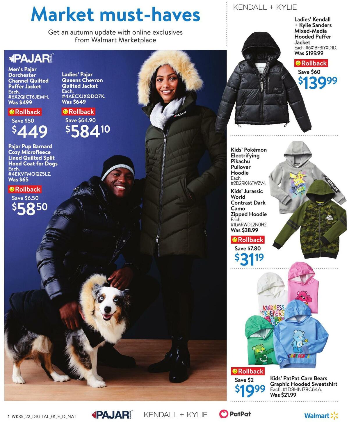 Walmart Fall Digest Flyer from September 22