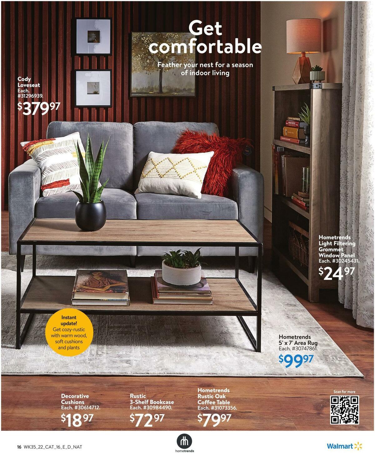 Walmart Fall Digest Flyer from September 22