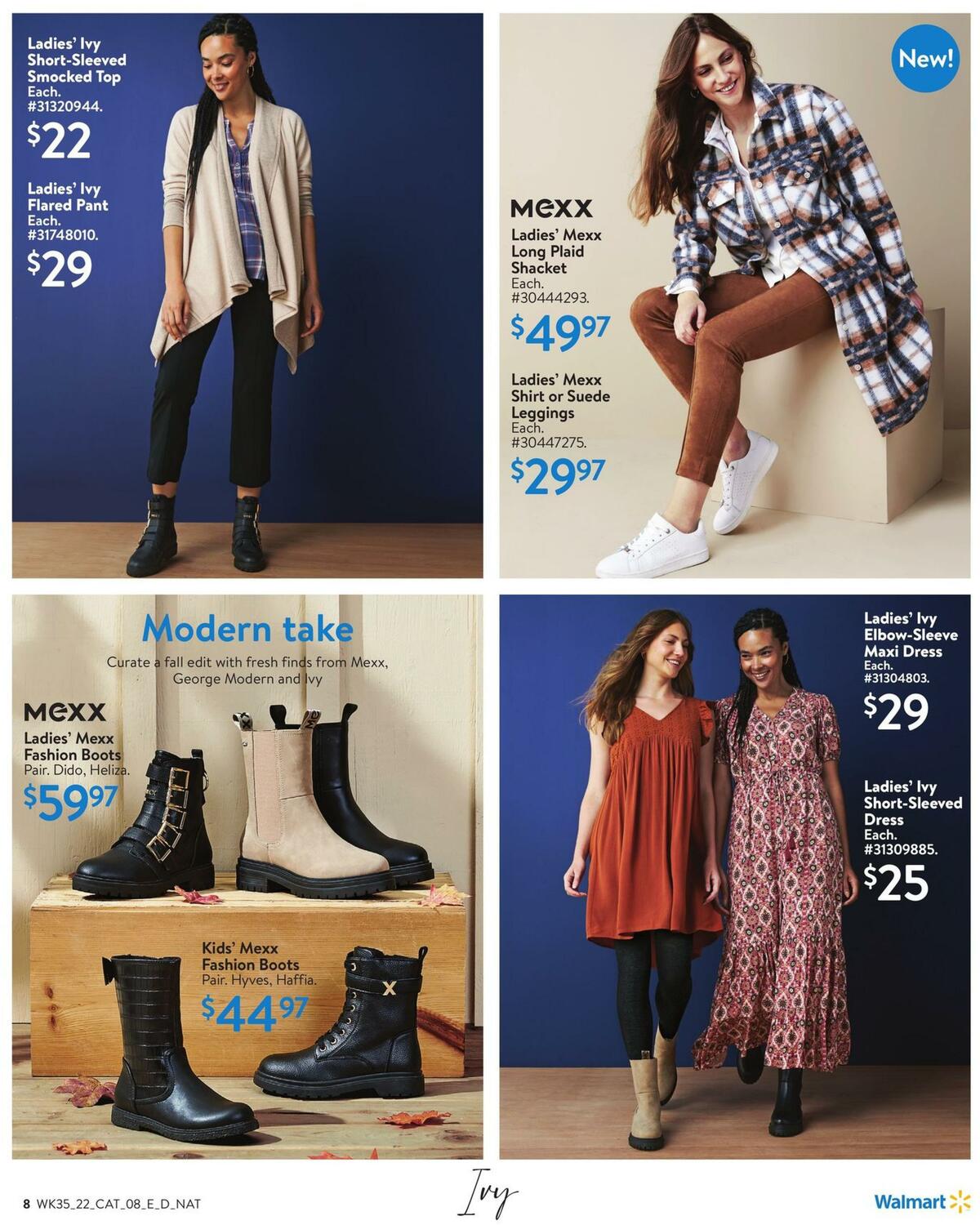 Walmart Fall Digest Flyer from September 22