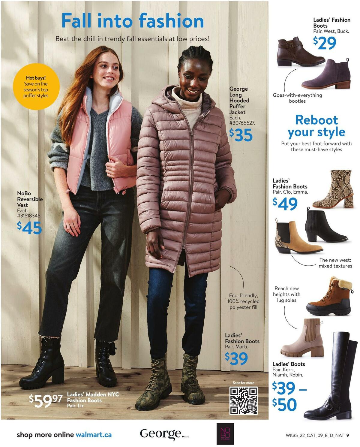 Walmart Fall Digest Flyer from September 22