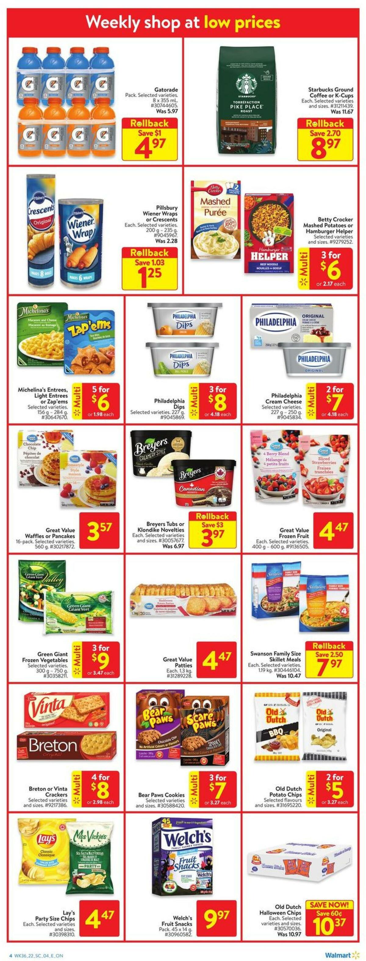 Walmart Flyer from September 29