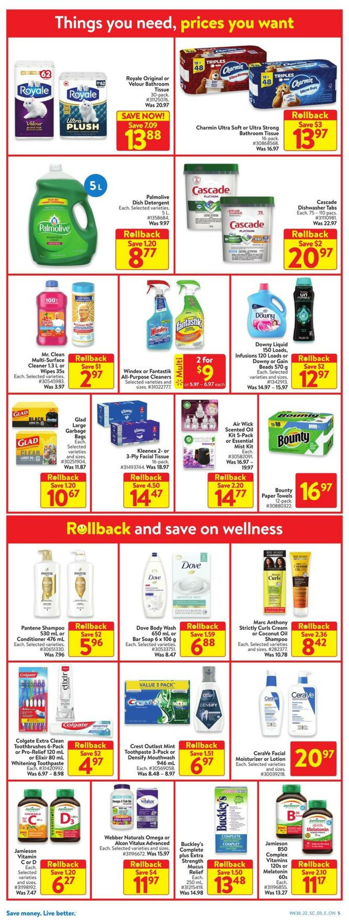 Walmart Flyer from September 29