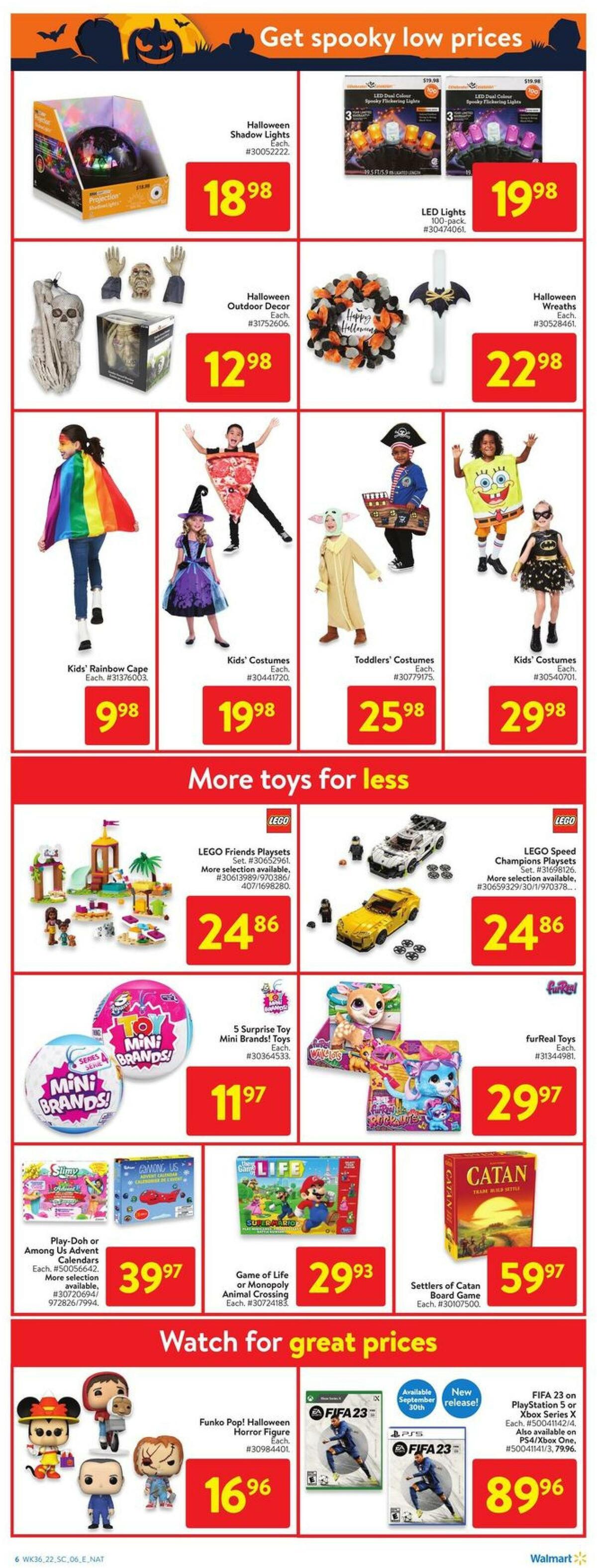 Walmart Flyer from September 29