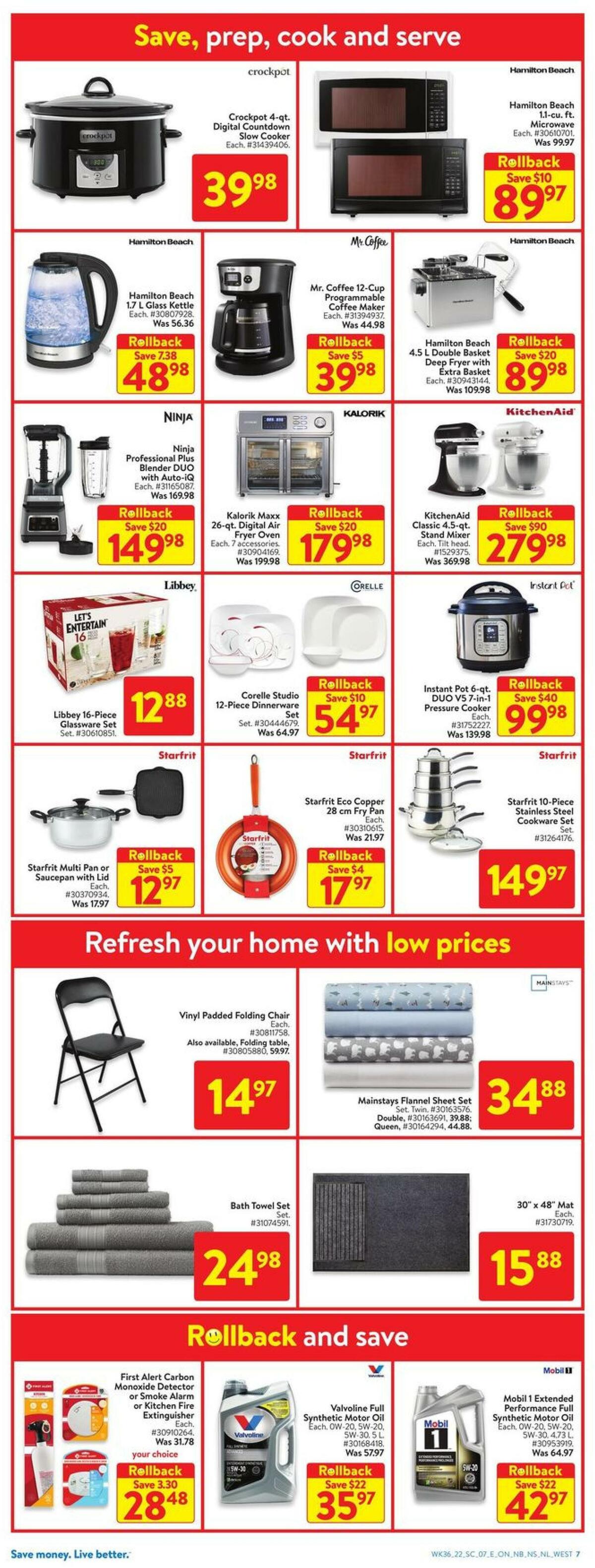 Walmart Flyer from September 29