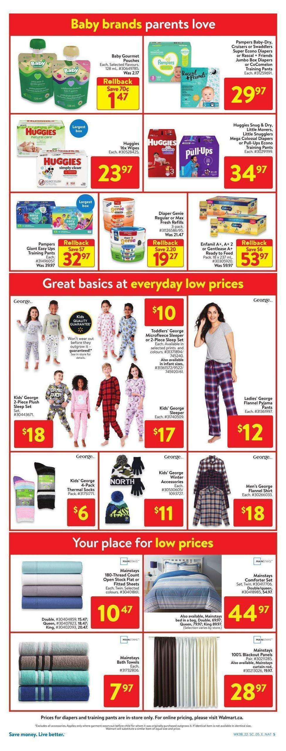 Walmart Flyer from October 13