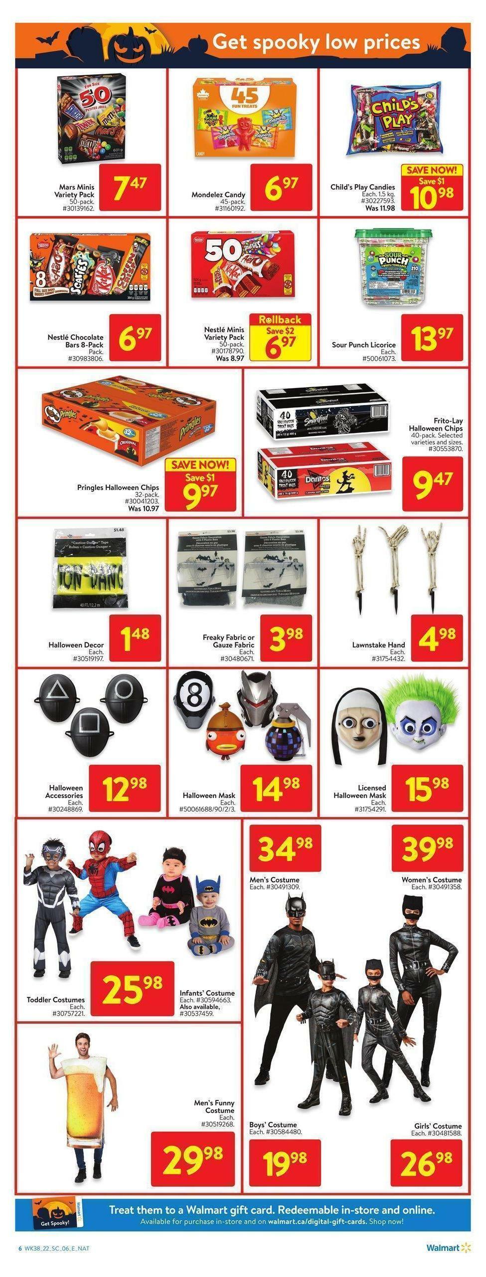 Walmart Flyer from October 13