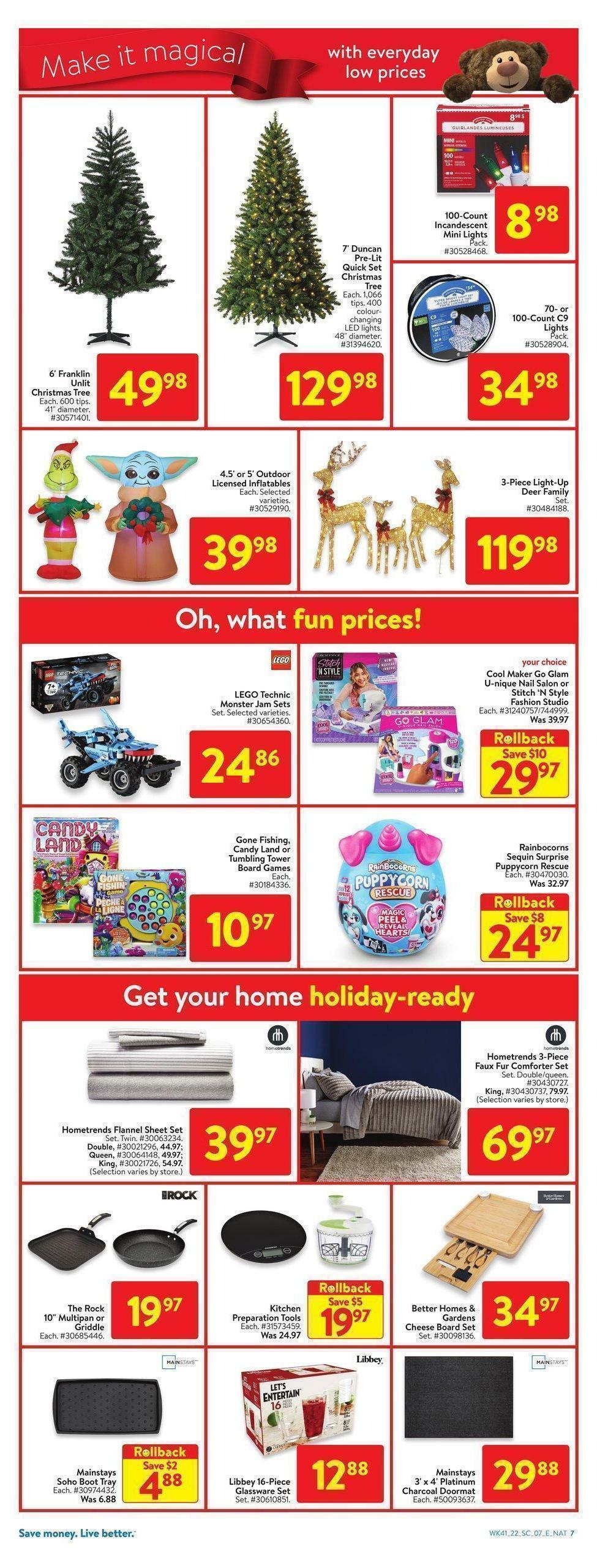 Walmart Flyer from November 3