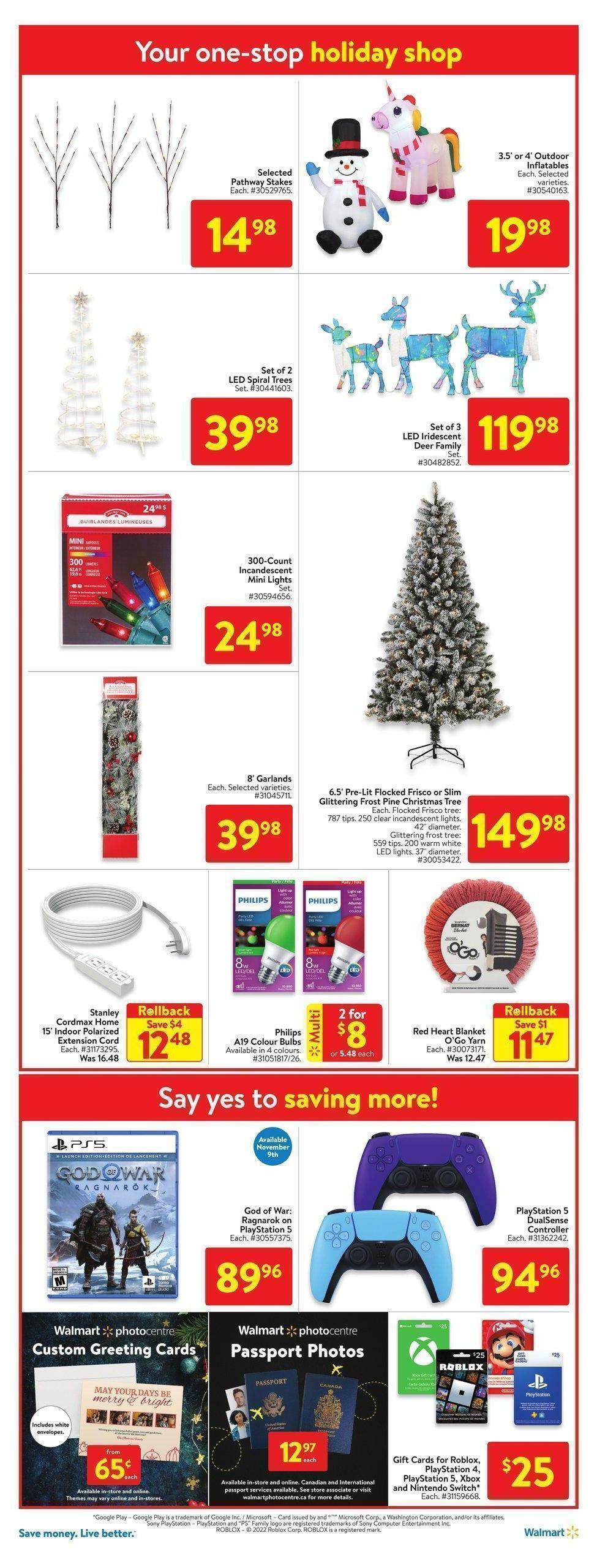 Walmart Flyer from November 3