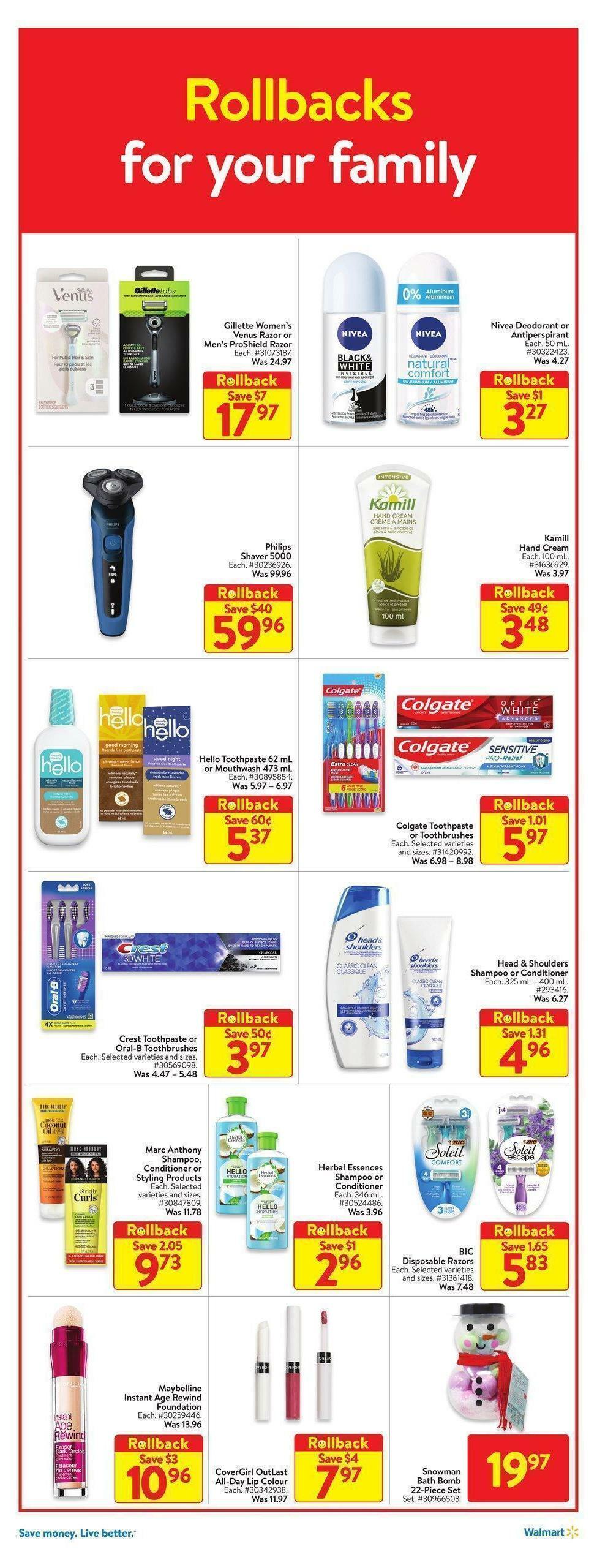 Walmart Flyer from December 15