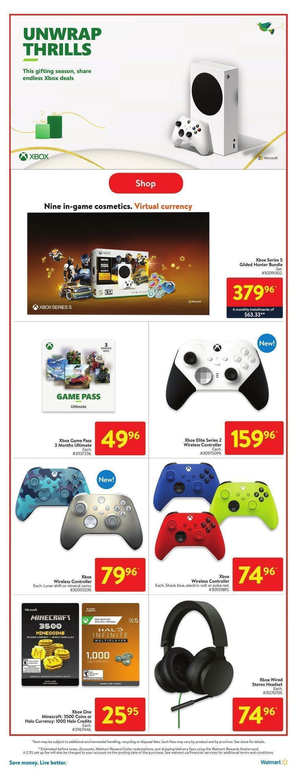 Walmart Flyer from December 15