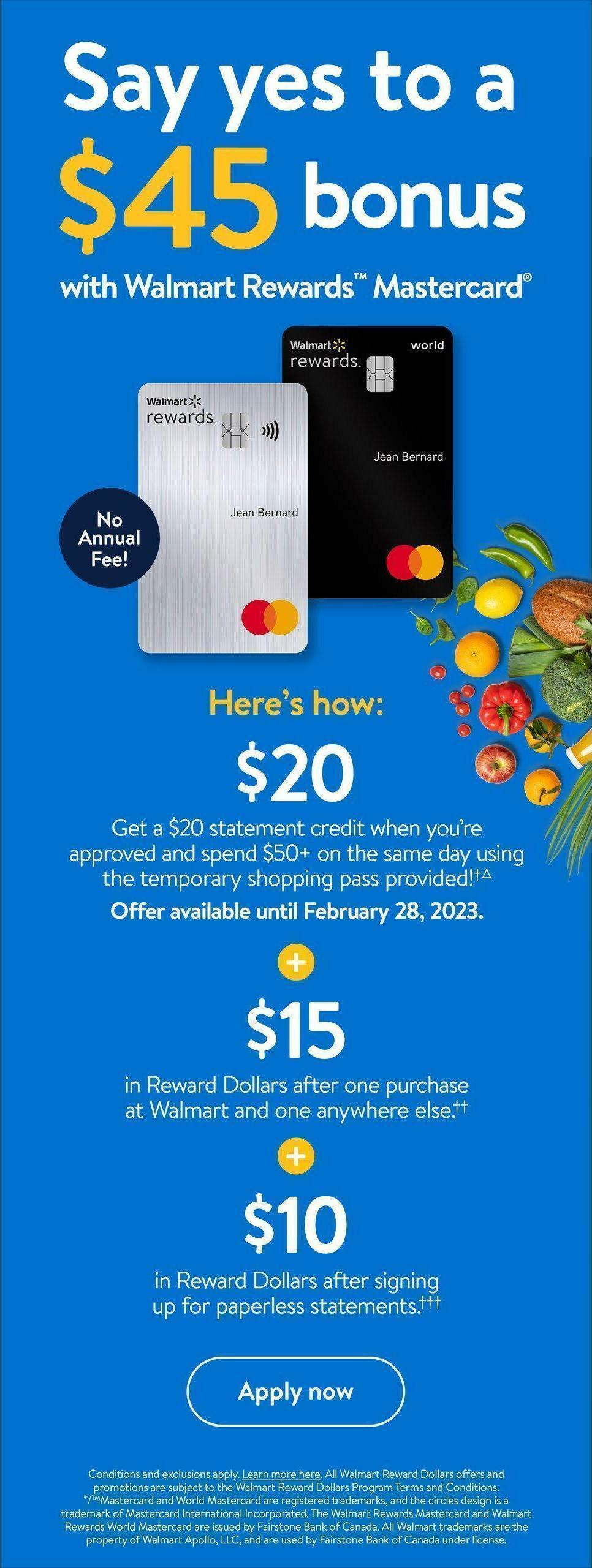 Walmart Flyer from January 12