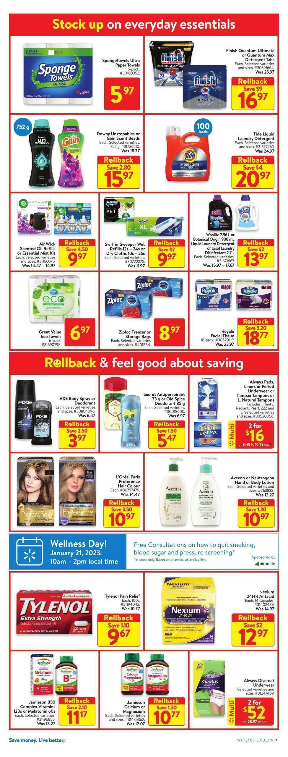 Walmart Flyer from January 12