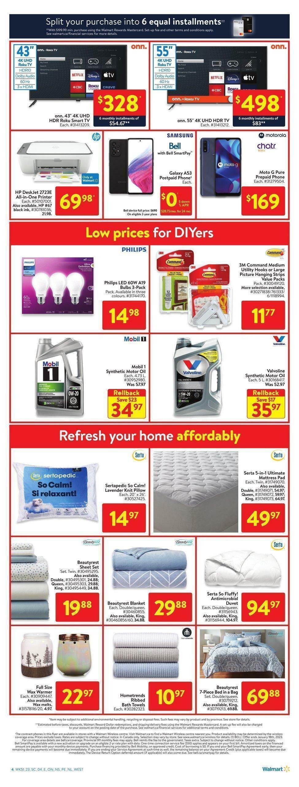 Walmart Flyer from January 12