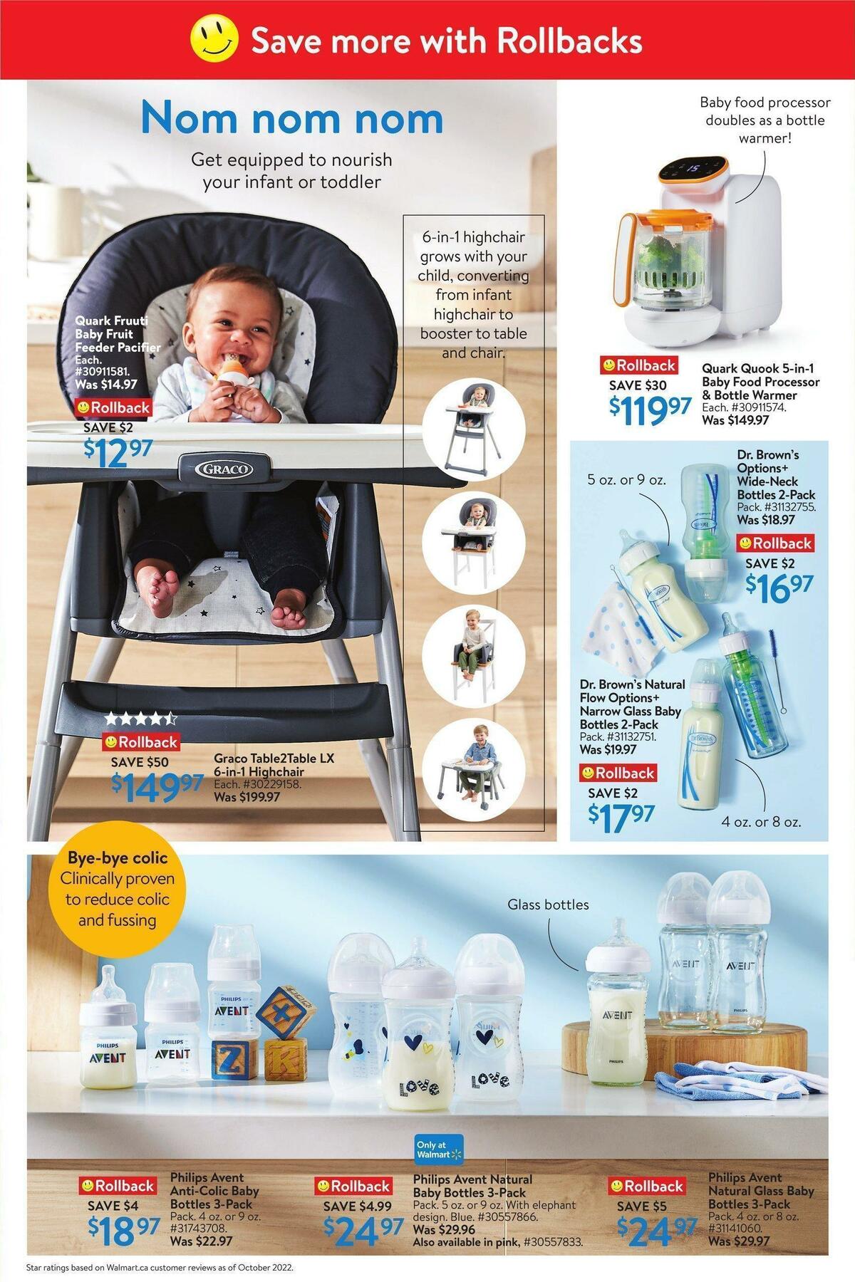 Walmart Everything Baby Flyer from January 12