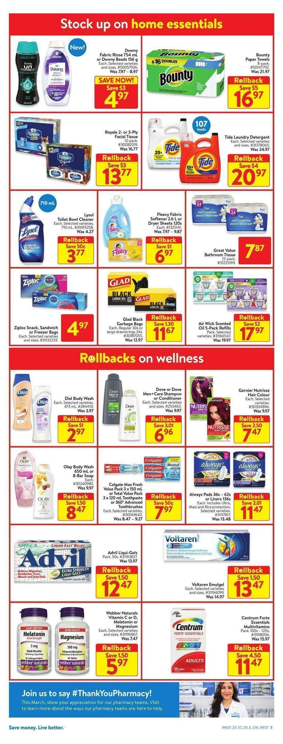 Walmart Flyer from March 9