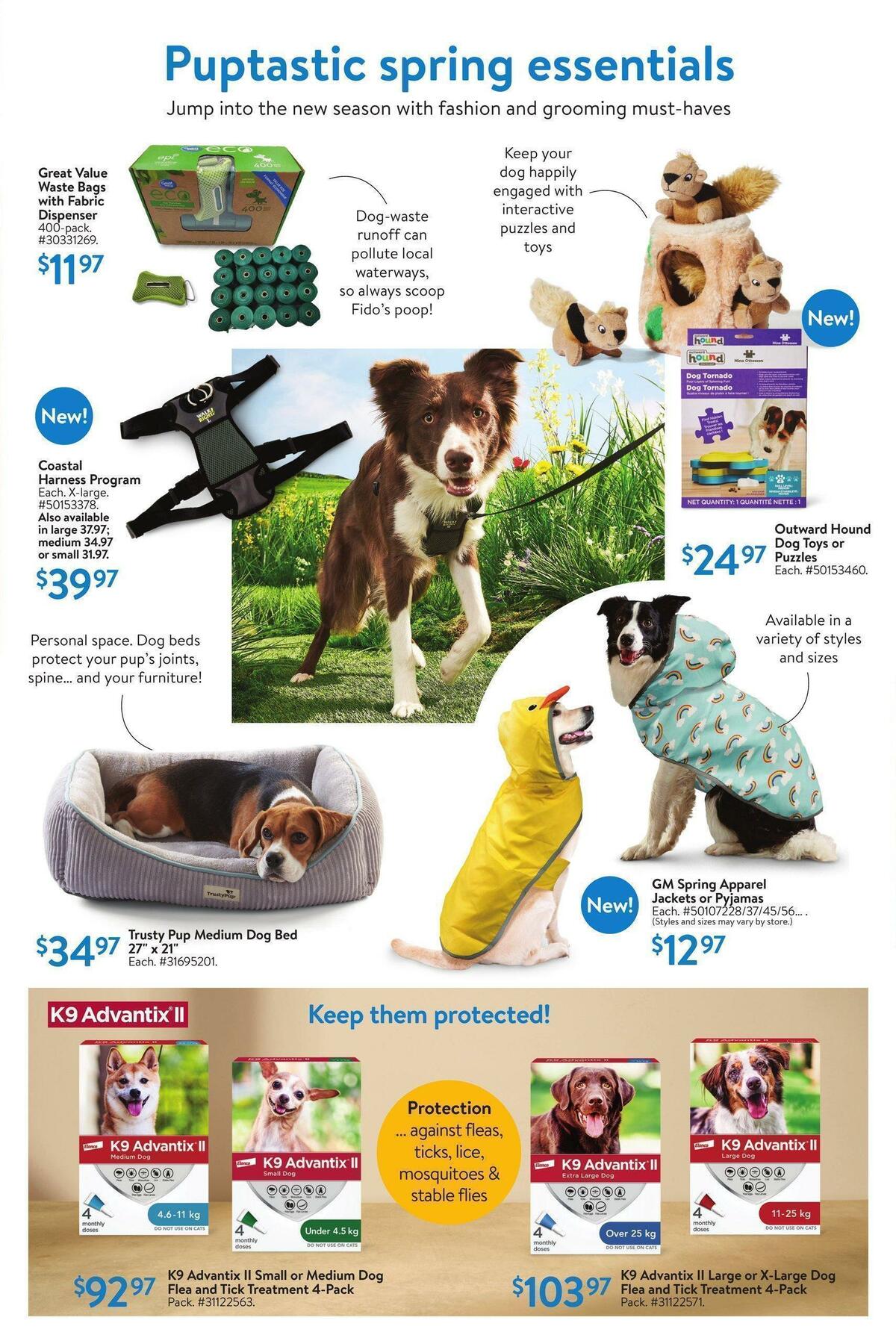 Walmart Everything Pet Flyer from April 20