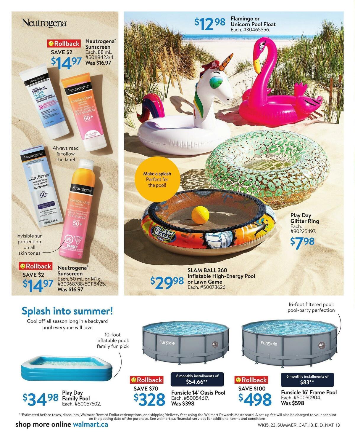 Walmart Summer Digest Flyer from May 4