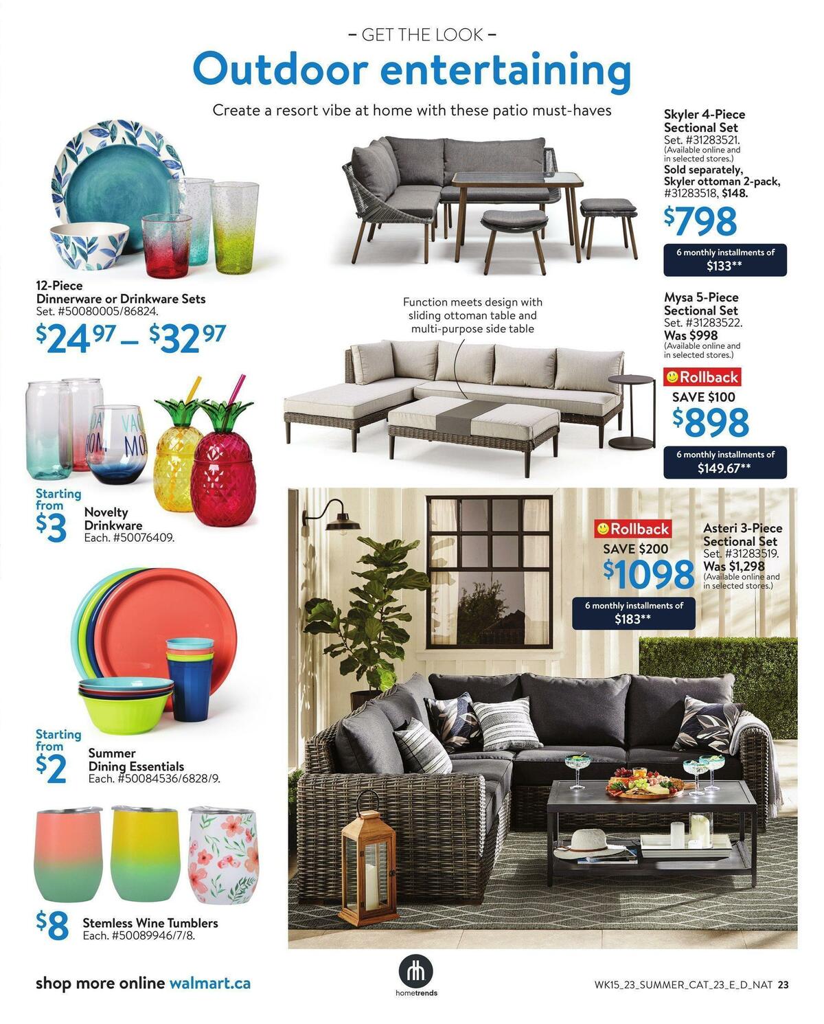 Walmart Summer Digest Flyer from May 4