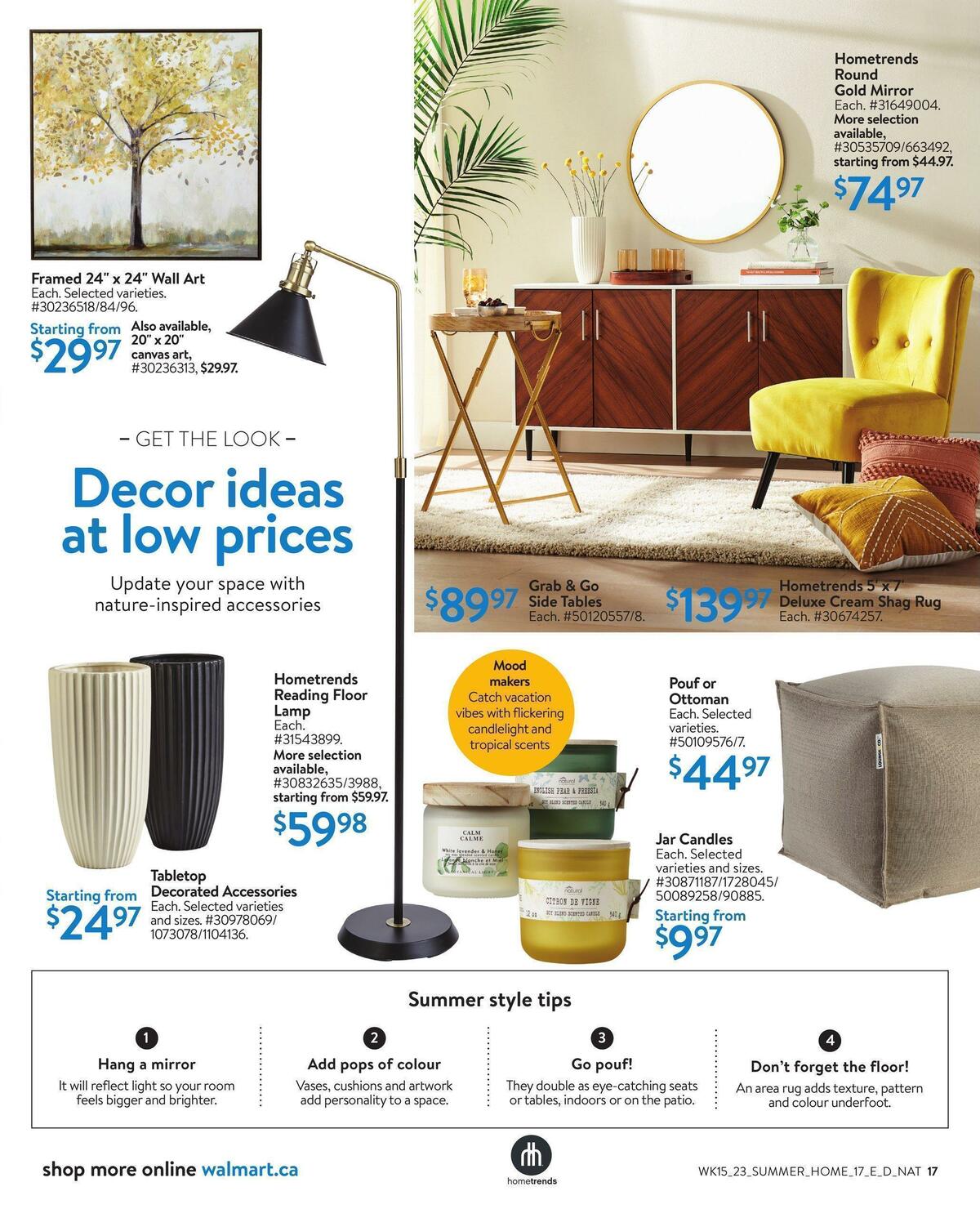 Walmart Summer Home Digest Flyer from May 4