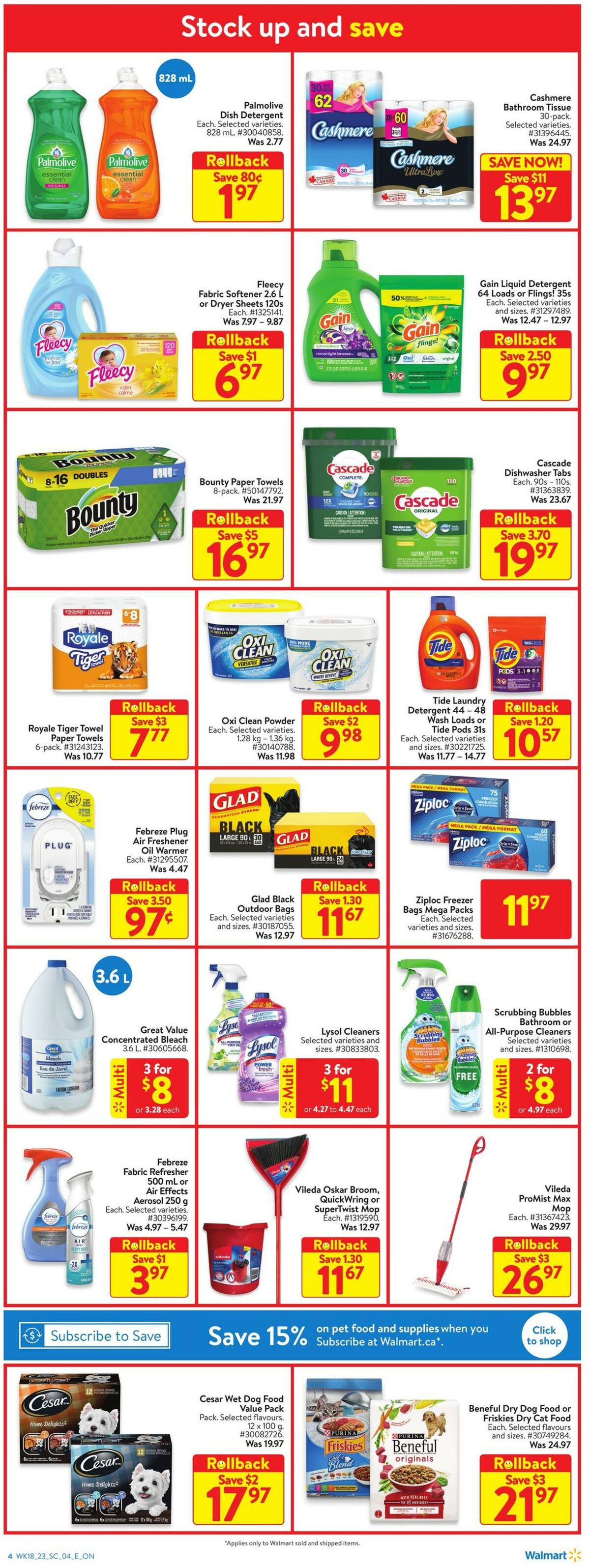 Walmart Flyer from May 25