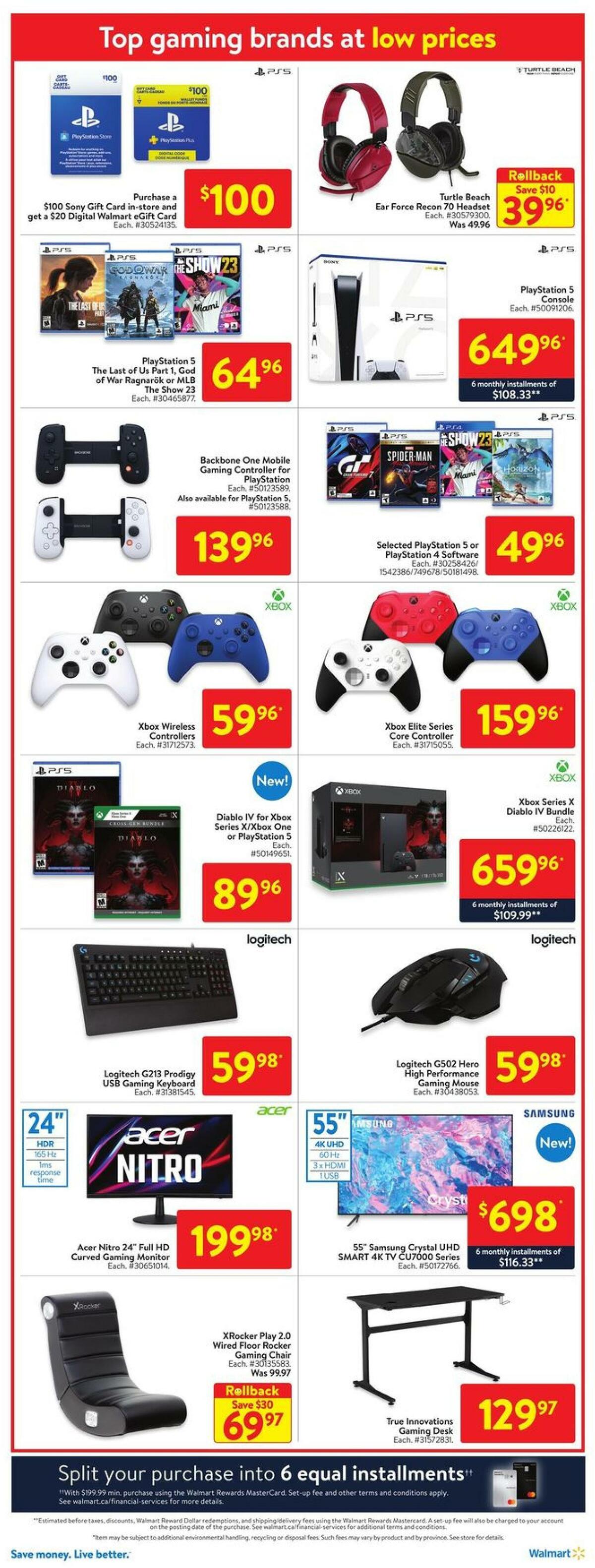 Walmart Flyer from June 1