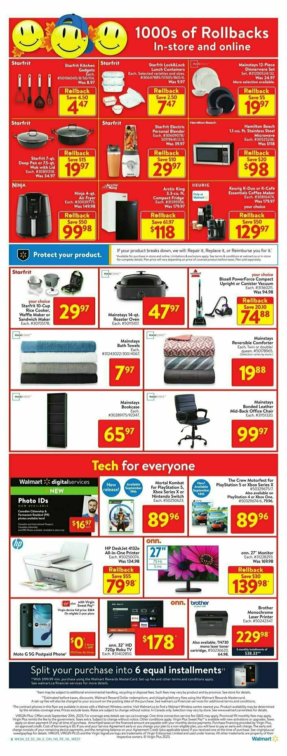 Walmart Flyer from September 14