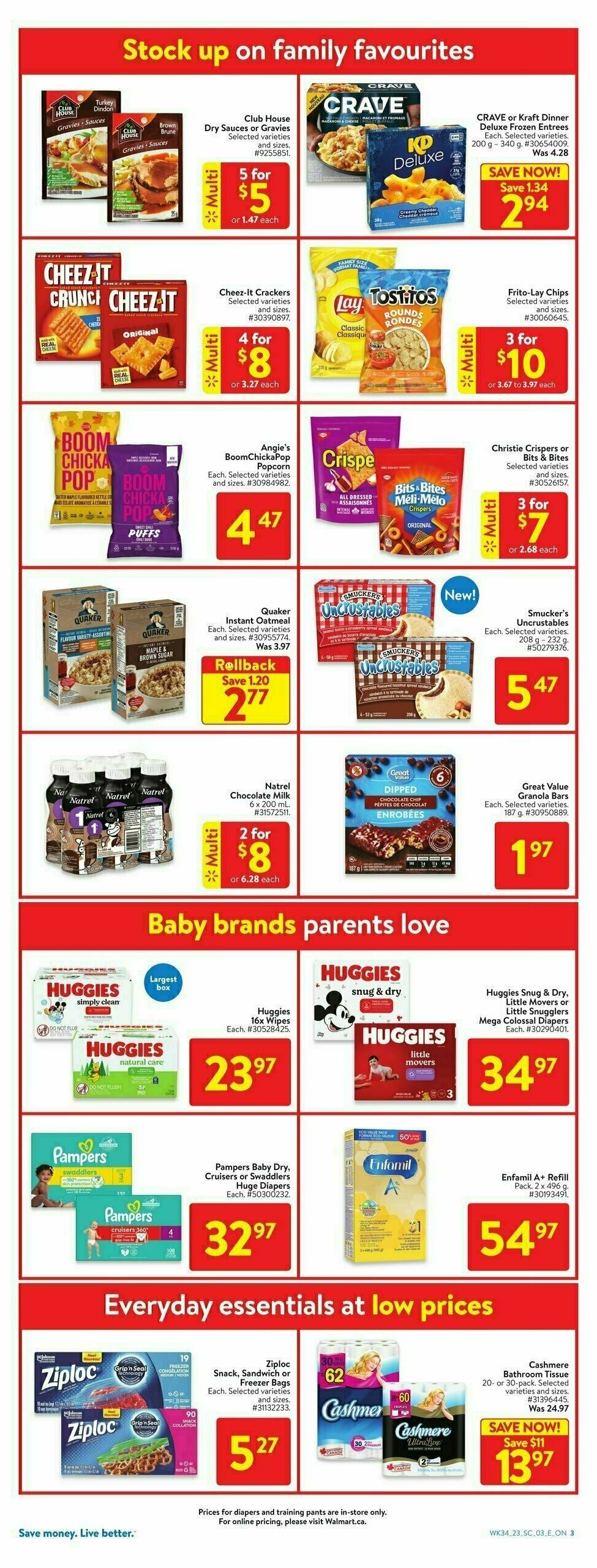 Walmart Flyer from September 14