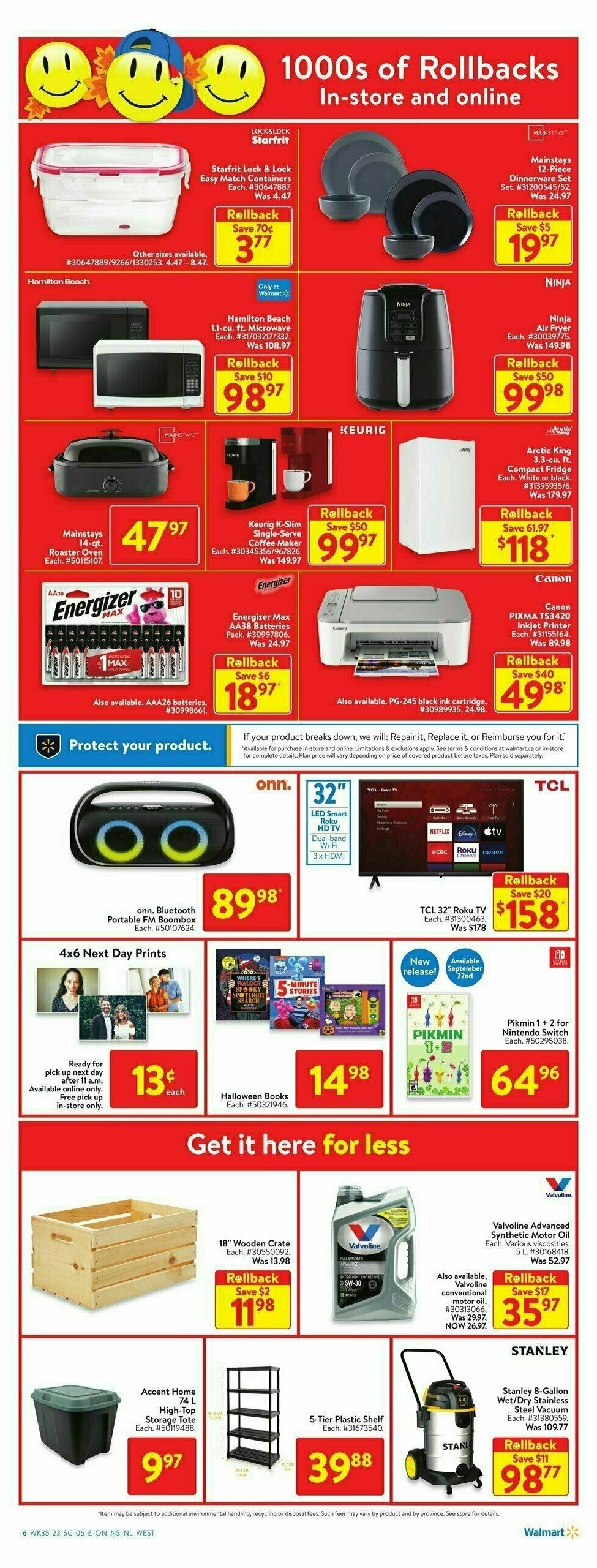 Walmart Flyer from September 21