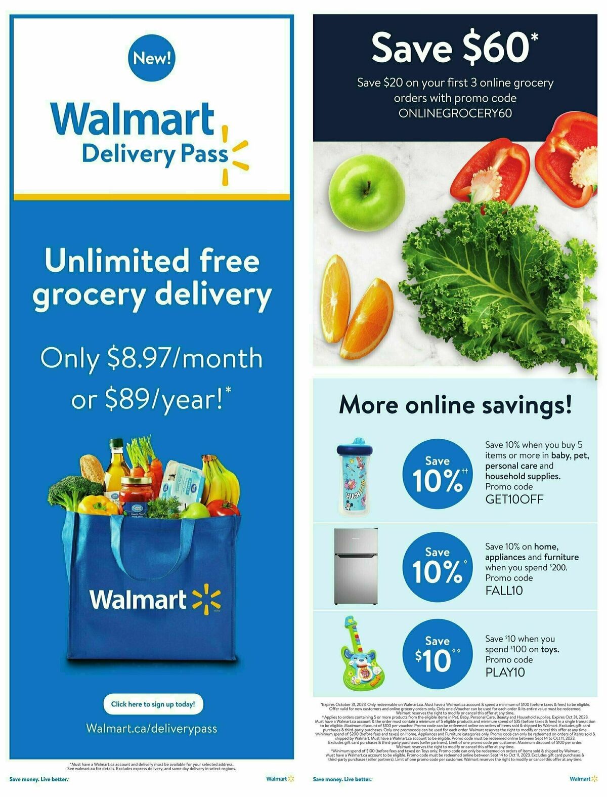 Walmart Flyer from September 21