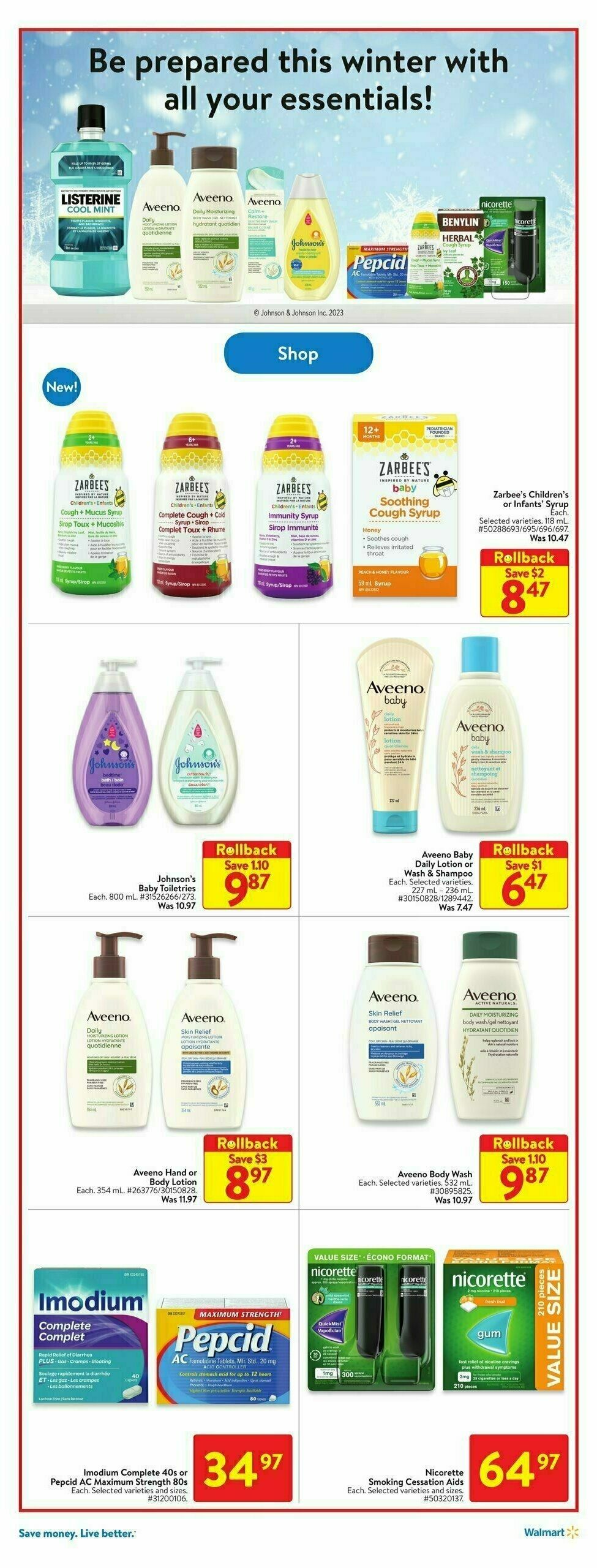 Walmart Flyer from October 12