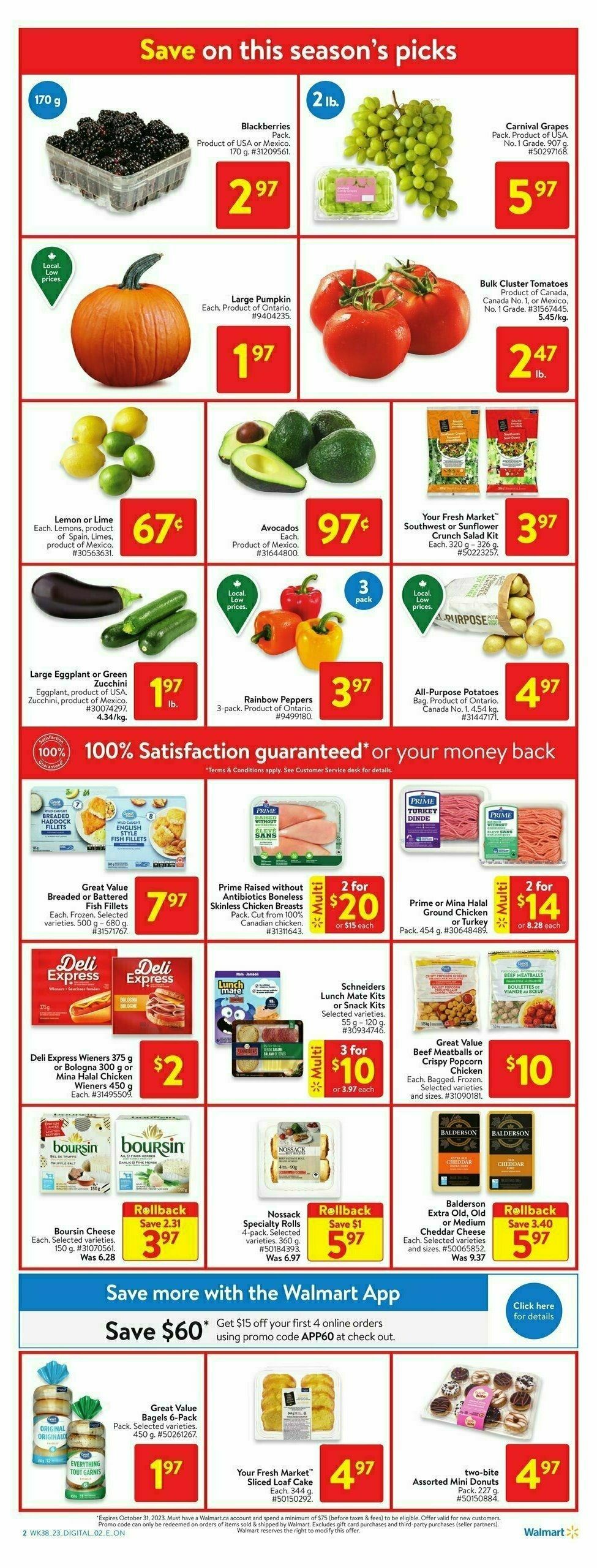 Walmart Flyer from October 12