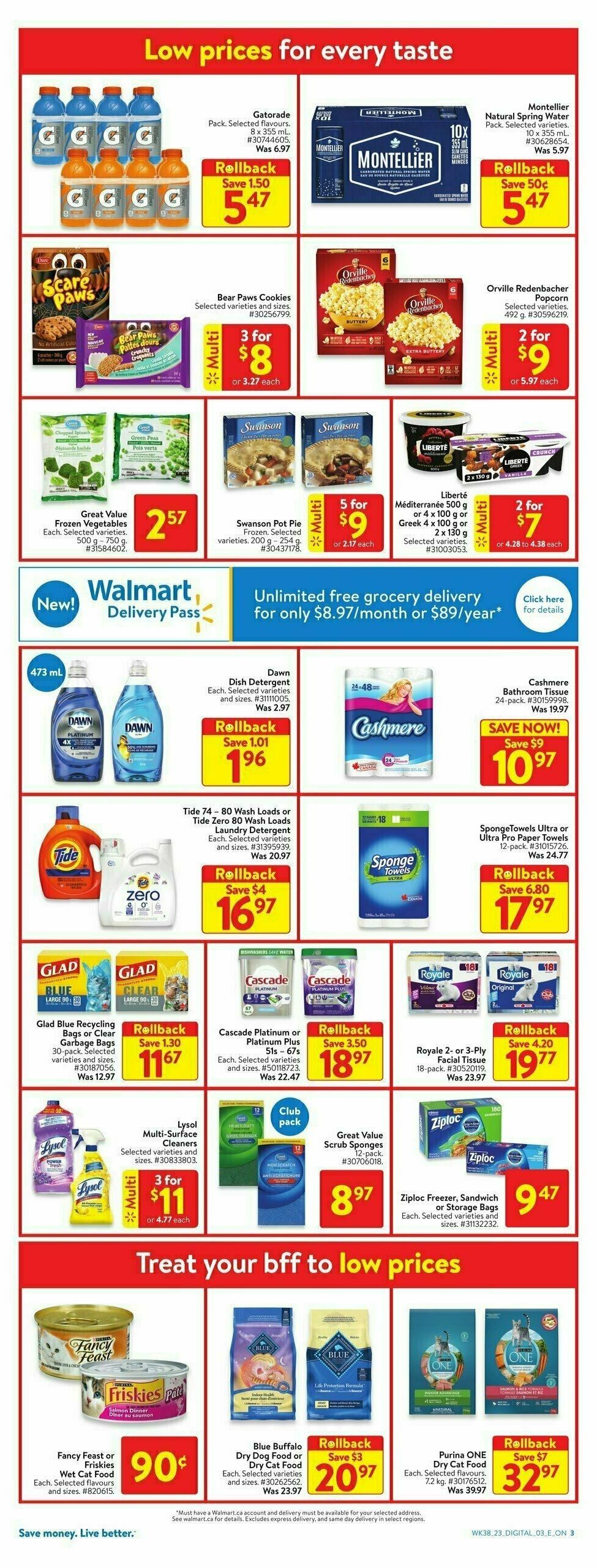 Walmart Flyer from October 12