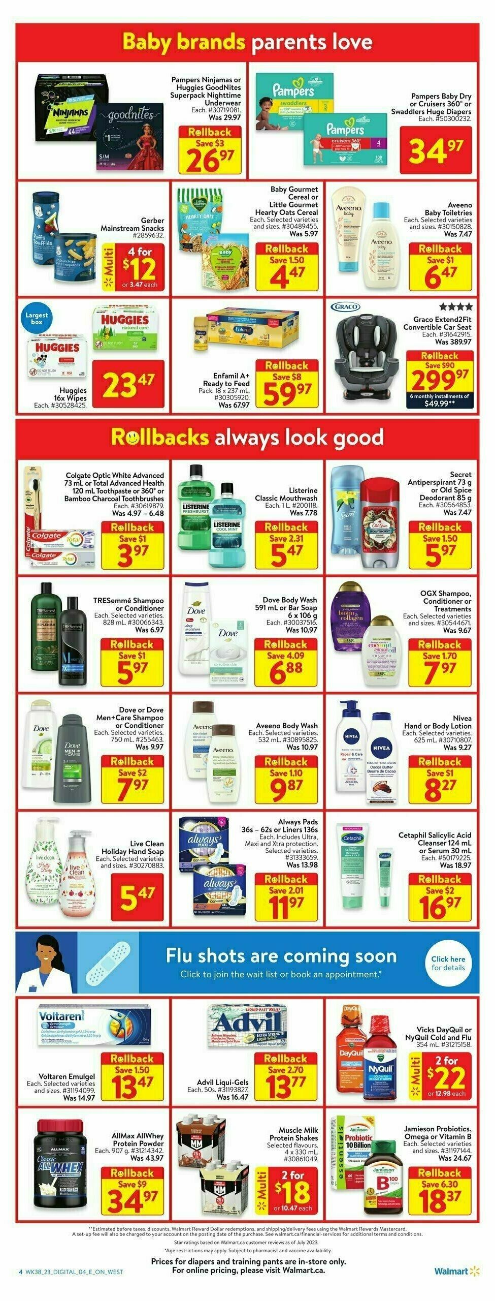 Walmart Flyer from October 12