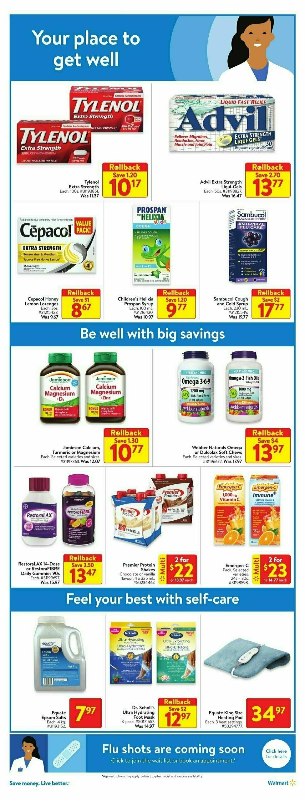 Walmart Flyer from October 12