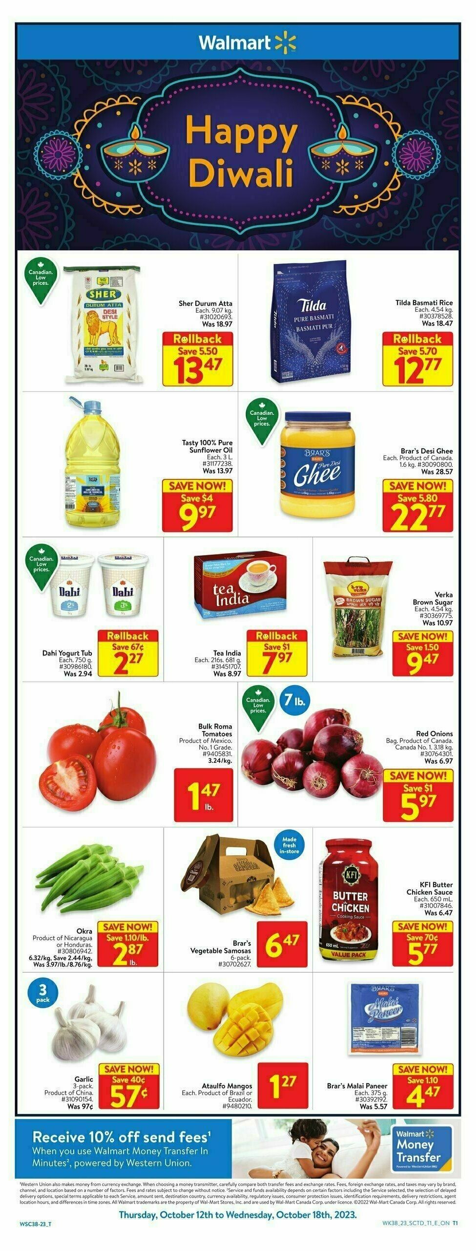 Walmart Flyer from October 26