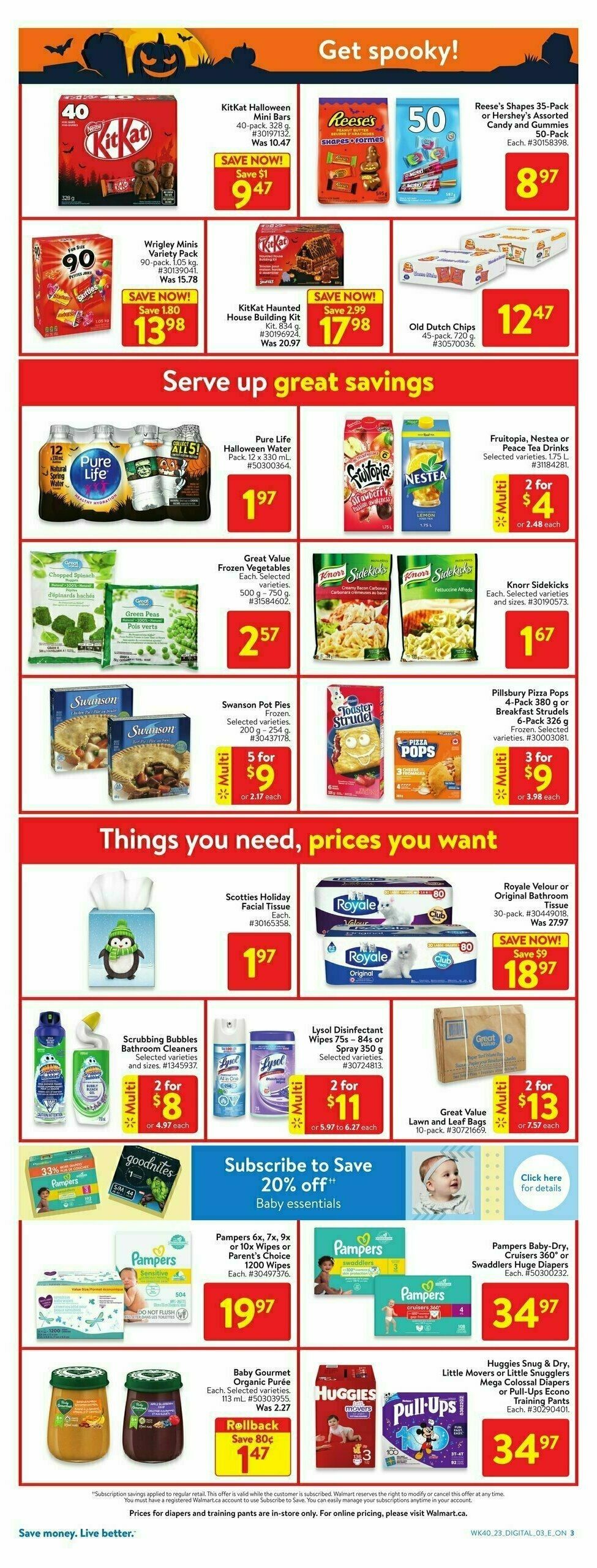 Walmart Flyer from October 26