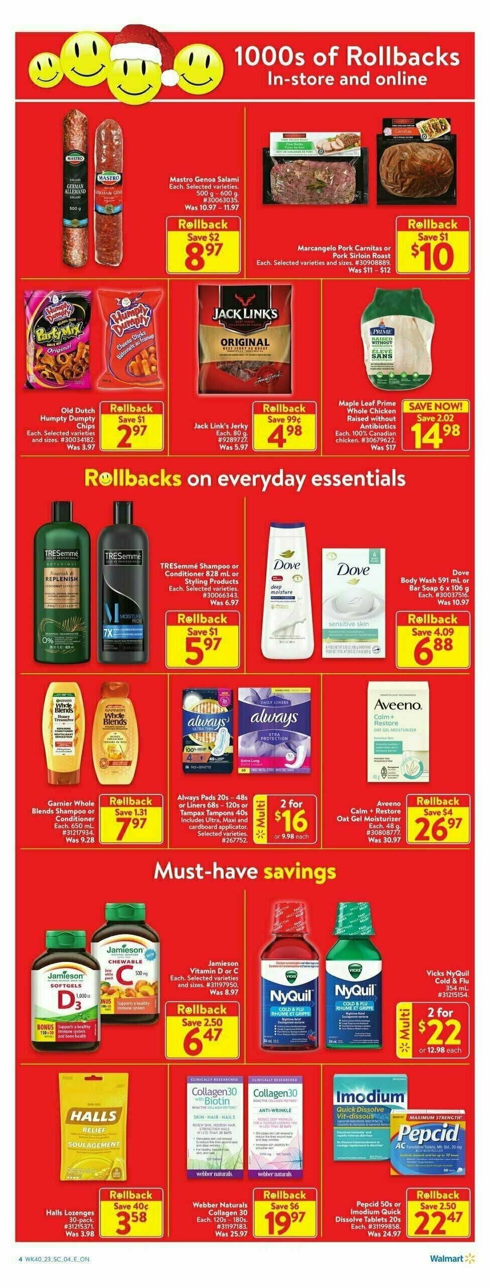 Walmart Flyer from October 26