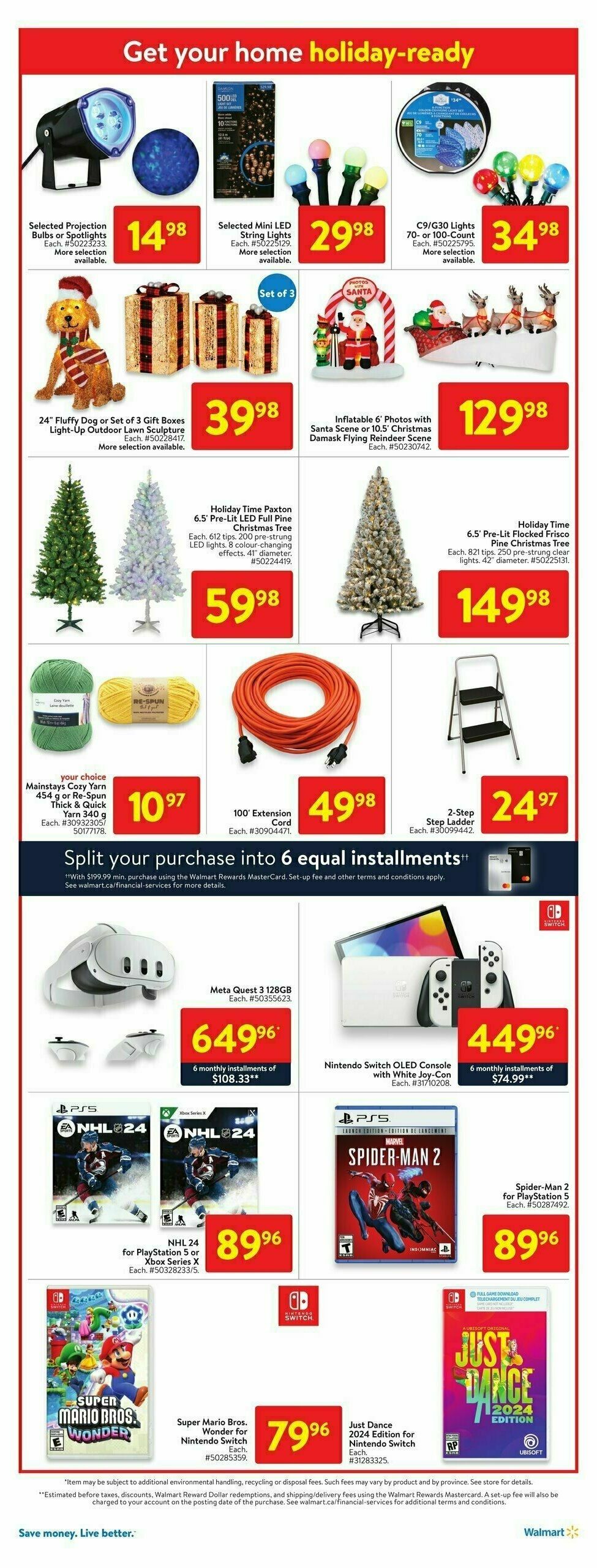 Walmart Flyer from November 2